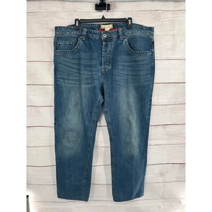 Carbon 2 Cobalt Denim Jeans Relaxed Fit Straight Leg Herren Größe 40 Button Fly - Bild 1 von 8