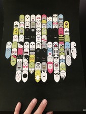 Olly Moss 88 Ghosts Poster print numbered limited edition official