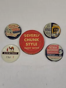 Vintage Jar Lids Lot - Kraft and More - Picture 1 of 12