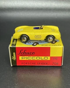 Rare Schuco Piccolo Porsche Spyder 1:90 HTF Porsche Spyder Scuderia Lufthansa - Picture 1 of 12