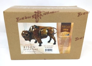Mill Creek Studios Buffalo Bison Art Sculpture USA Stephen Herrero Wild Wings - Picture 1 of 3