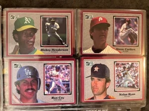 1983 Donruss Action All Stars Baseball Card Set in plastic sleeves - Picture 1 of 4