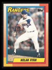 1990 Topps #1 Nolan Ryan Excellent