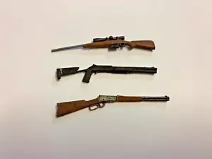 Rifle de caza Winchester 94 de resina 1/25 con escopeta mira telescópica para dioramas impresos en 3D - Imagen 1 de 4