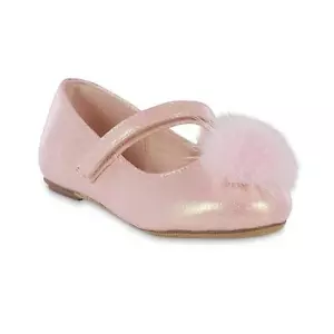 Holiday Editions Toddler Girls' Alba Ballet Flat, Pink - Sz: 6,7,8,9,10,11,12 - Picture 1 of 4