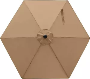 Patio Umbrella 7.5 ft Replacement Canopy for 6 Ribs - Picture 1 of 6