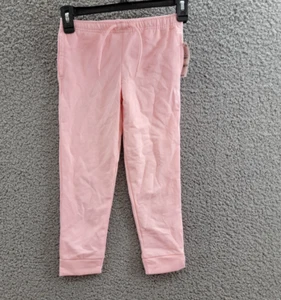 ID Ideology Elastic Waistband Joggers Girl 5 Pink Drawstring Closure - Picture 1 of 14