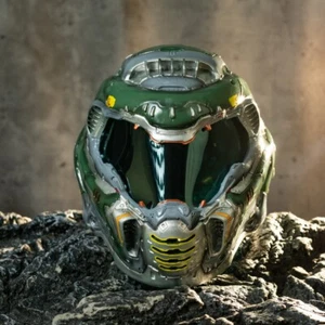 Xcoser 1:1 DOOM Eternal Casco Casco Juego Réplica Cosplay Accesorios Resina Máscara - Imagen 1 de 12