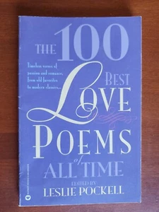 The 100 Best Love Poems of All Time ed by Leslie Pockell - Paperback - Imagen 1 de 9