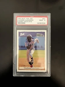 1995 Best Top 100 Vladimir Guerrero Rookie RC #80, Albany Polecats, Graded PSA 9 - Picture 1 of 2