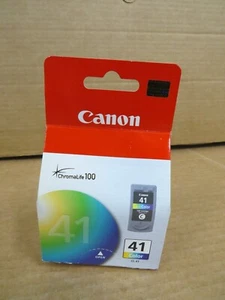 Canon CL-41 (0617B002) Tri-Color Ink Cartridge New Old Stock Factory Sealed - Picture 1 of 6