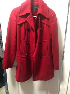 Nine West Red Regular Size Coats 