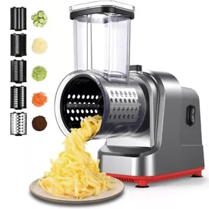 Electric Multifunctional Vegetable Slicer Cutter Graters for Salad Carrot Cheese - Picture 1 of 9
