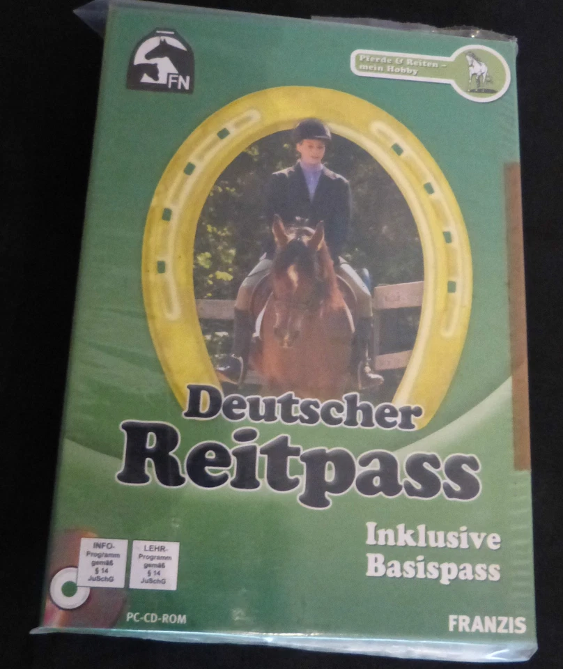8289. Cd-Rom  -  Deutscher Reitpass  -  Franzis - Bild 1 von 1