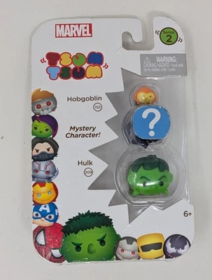 Marvel TSUM TSUM - Serie 2 - Hobgoblin, Personaje Misterioso y Hulk - Nuevo Foto 1 de 2