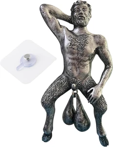 1PCS Door Knocker Men Creative, Funny Balls Door Ring Hanging Doorbell Pendant, - Picture 1 of 12