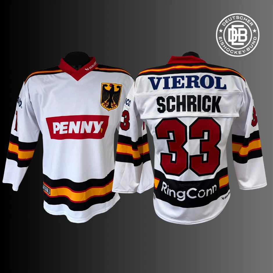 Eishockey GameIssued Trikot Frauen Deutschland Cup 2025 Martina Schrick #33 - Bild 1 von 1