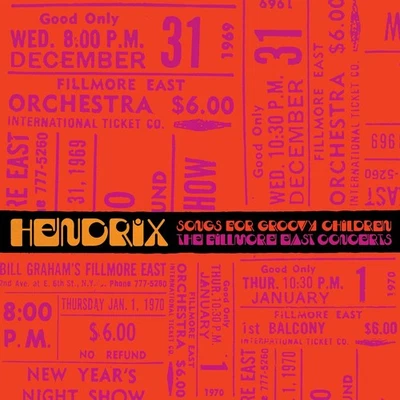 JIMI HENDRIX: SONGS FOR GROOVY CHILDREN THE FILLMORE EAST CONCERTS 5CD SET [NEW] - Image 1 of 3