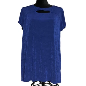 Top Chicos Travelers azul liso manga gorra ojo de cerradura talla 2 (US L) acetato elástico - Imagen 1 de 11