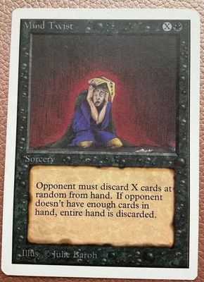 Mind Twist unlimited MTG  Magic the gathering - Image 1 of 4