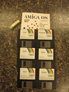 Original Kickstart ROM Kit 3.1 V40.68 Amiga OS for Amiga 3000D Commodore w/ 3.5" - Picture 1 of 7