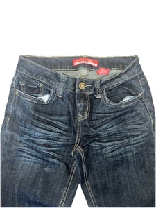 Zana Di Jeans Dark Wash Denim verzierter Bootcut Gr. 7 - Bild 1 von 19