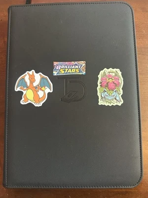 POKEMON TCG BRILLIANT STARS 100% COMPLETE MASTER SET NM/M W REVERSE HOLOS-Binder - Image 1 of 4