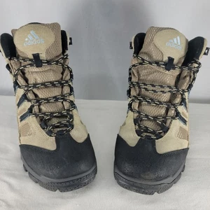 Adidas Herren 8,5 Terrex GeoFit Mid Wanderschuhe Beige Schwarz Outdoor Trail Schuhe - Bild 1 von 9