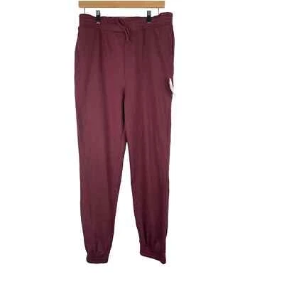 NEW Nordstrom Love, Fire Kids Smocked Joggers Sweatpants Burgundy Wine XL NWT - Image 1 of 4