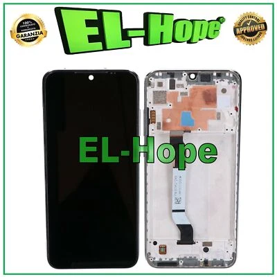 DISPLAY LCD FRAME PER XIAOMI REDMI NOTE 8T M1908C3XG TOUCH SCREEN SCHERMO BIANCO - Immagine 1 di 3
