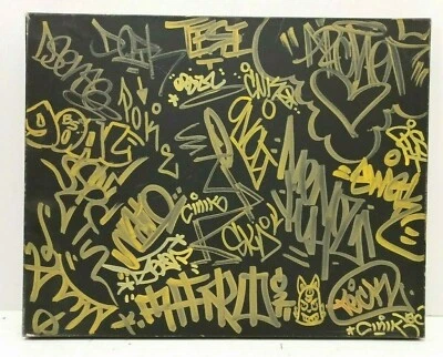 GRAFFITI ARTE URBANO CALLEJERO MULTIETIQUETA STAYHIGH 149 POKE DSENSE TECK LONA ORIGINAL Foto 1 de 4