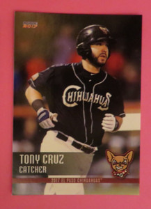 2017 Choice, El Paso Chihuahuas - TONY CRUZ