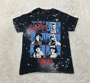 Stranger Things Mens Size S Welcome To Hawkins Short Sleeve Graphic T-Shirt - Picture 1 of 9