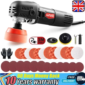 Mini Car Polisher Rotary Buffer Sander Electric Polishing Machine 6 Speeds Pad - Picture 1 of 20