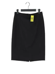 Esmara Women's Midi Skirt UK 10 Black Polyester with Elastane Straight & Pencil - Picture 1 of 5