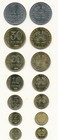 Tajikistan / Tadschikistan 1+2+5+10+20+50 Dirams + 1 Somoni 2011 UNC - KMS Satz