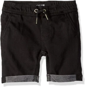 Joe's Jeans JS2002 Kids Black Jogger Pull-on Knit Denim Shorts Size M/10-12 - Picture 1 of 4