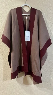 NWT Lululemon Bundle Up Wrap SPNO/SVNH Spanish Oak Reversible Merino Wool ($178) - Image 1 of 4