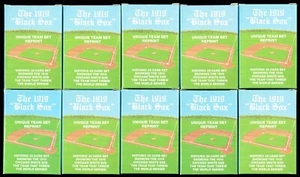 Juego de equipo de reimpresión de los Medias Negras 1992 The 1919 - LOTE de 10 juegos - Joe Jackson - Imagen 1 de 2