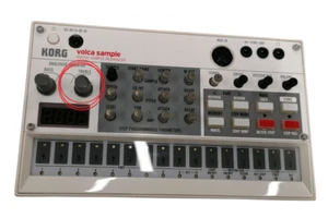 Korg Volca Sample Sequencer Digitale Tastiera Multi Touch Usato Digital Sample - Imagen 1 de 10