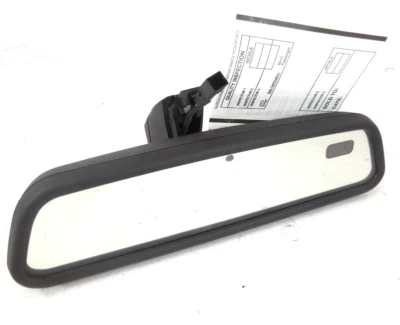 Espejo retrovisor Audi A4 2002 2003 OEM brújula atenuadora automática Foto 1 de 2