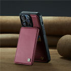 For Iphone 15 Pro Max 14 13 12 11 Magnetic Leather Case Card Rfid Blocking Cover