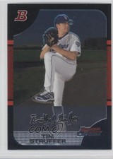 2005 Bowman Draft Chrome Tim Stauffer #BDP10