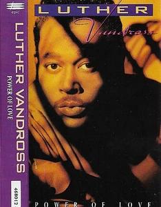 LUTHER VANDROSS POWER OF LOVE CASSETTE ALBUM Soul Contemporary Rhythm & Blues - Picture 1 of 11