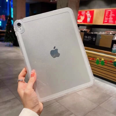 Candy Color Clear Case For iPad 10th 10.9 Air 5/4 9th 8th Pro 11 Bumper Cover - Image 1 of 4