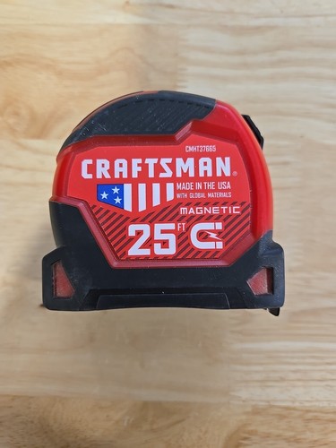 CRAFTSMAN 25' FT PRO ALCANCE HOJA ANCHA 14 FT ALCANCE CINTA MÉTRICA EXTRA CMHT37665-