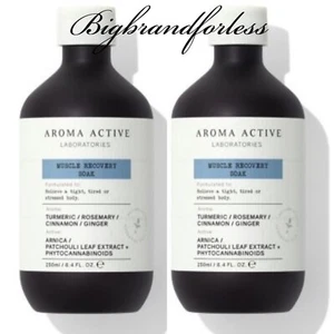 Aroma Active Laboratories Muscle Recovery Soak 250ml -2 Pack RRP £30 - Picture 1 of 1
