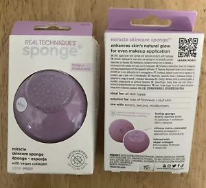 2)Real Techniques Miracle Skincare Sponge Tone+Stimulate Step Prep Up To 30 Days - Picture 1 of 1