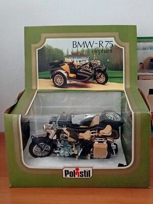 Polistil 1:15, BMW R-75 ELEPHANT. Replica. Con Scatola Originale. Foto 1 de 4