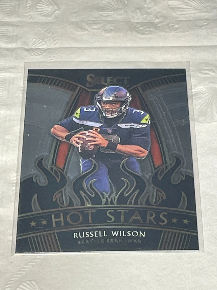 Russell Wilson - 2020 Panini Select - Hot Stars  Insert - Image 1 of 1